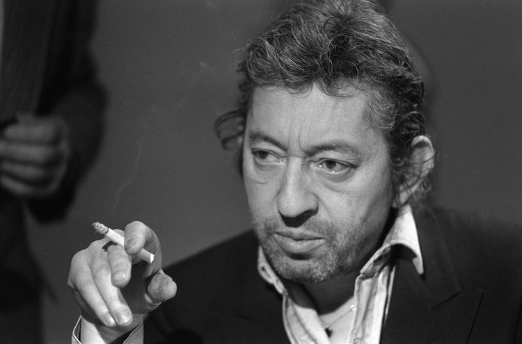 Serge Gainsbourg Portrait de Serge Gainsbourg le 11 mars 1984 Paris