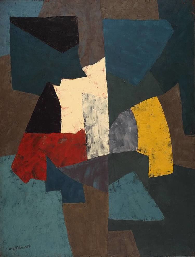 Serge Poliakoff Abstract Composition Serge Poliakoff WikiArtorg