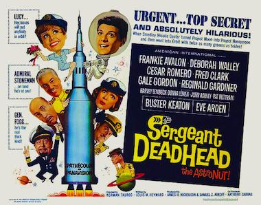 Sergeant Deadhead SERGEANT DEADHEAD 1965 Movie on DVD Donna Loren Frankie
