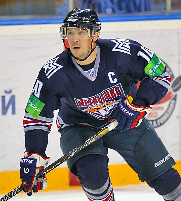 Sergei Mozyakin Metallurg Magnitogorsk rocket up KHL standings Tidcombe
