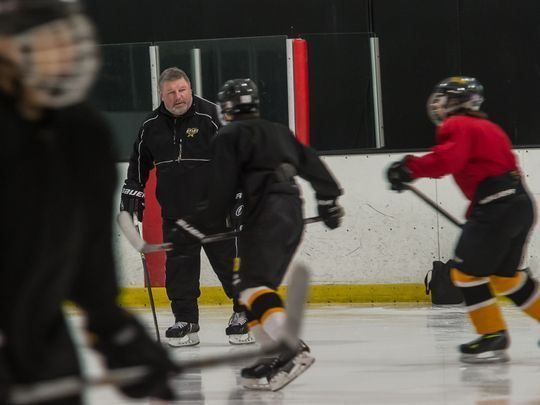 Sergei Starikov ExSoviet star now South Brunswick hockey coach