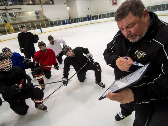 Sergei Starikov ExSoviet star now South Brunswick hockey coach