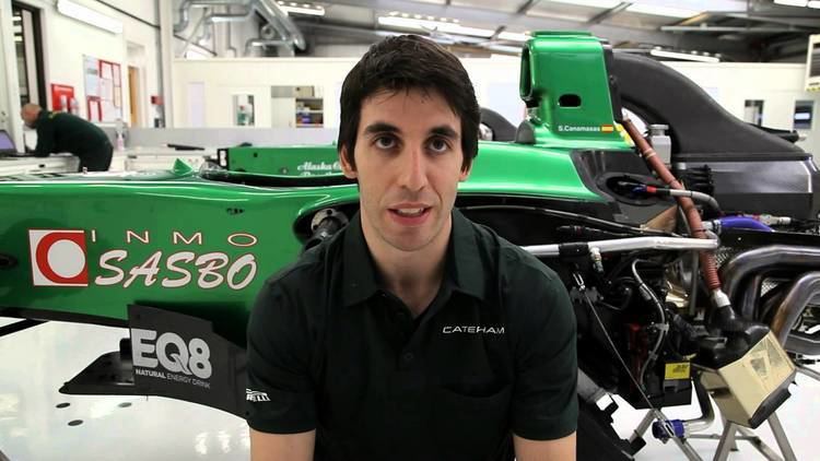 Sergio Canamasas Caterham GP2 Series Barcelona Preview Sergio Canamasas