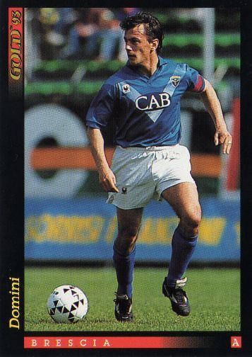 Sergio Domini BRESCIA Sergio Domini 24 Score GOLD 93 Italian League Football