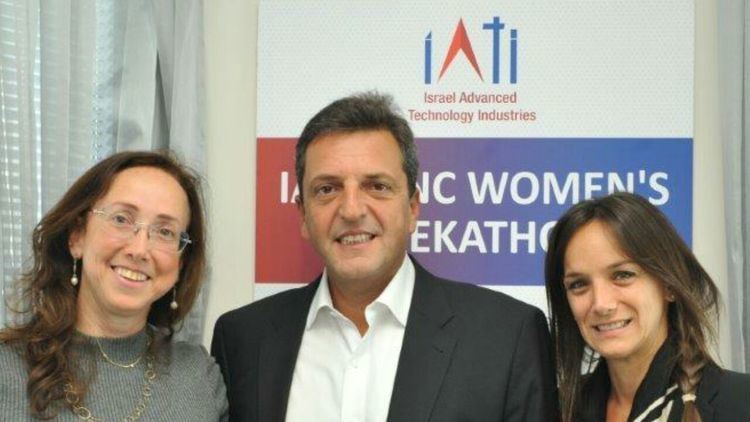 Sergio Massa Argentinian Politician Sergio Massa visits Israel meets IATI CEO IATI