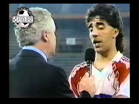 Sergio Vázquez Sergio Vasquez nota con Niembro 1992 FUTBOL RETRO TV YouTube