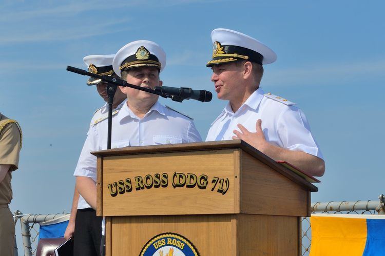 Serhiy Hayduk FileUkrainian navy Vice Adm Serhiy Hayduk the commander in chief