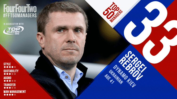 Serhiy Rebrov How Spurs flop Rebrov overcame identity war and Lobanovsky to rule