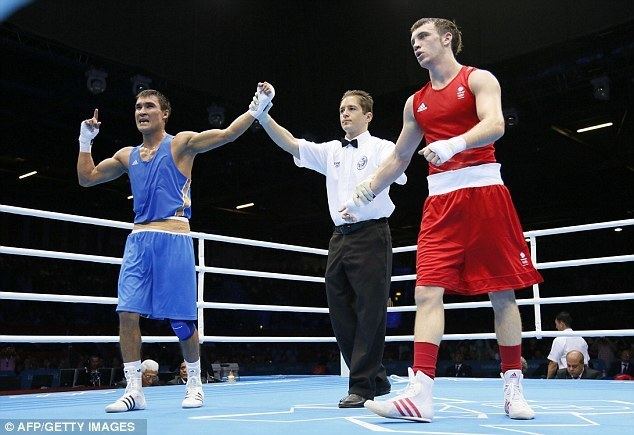 Serik Sapiyev London 2012 Olympics boxing Fred Evans gets silver as