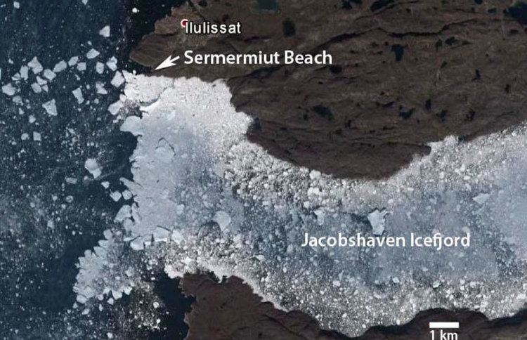Sermermiut A Tsunami Sculpted Beach Sermermiut Beach Jacobshaven Icefjord