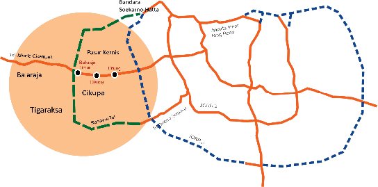 Serpong–Balaraja Toll Road POROS BARAT BERGERAK