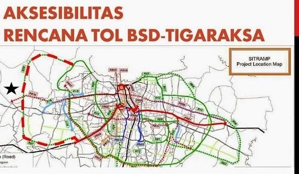 Serpong–Balaraja Toll Road Jalan Tol SerpongBalaraja Mulai Dibangun