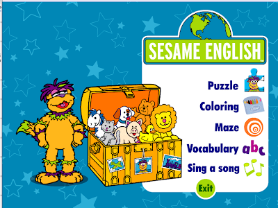 Sesame English Aprendo con Sesame English 4CD Boxset 2001 Curso infantil de