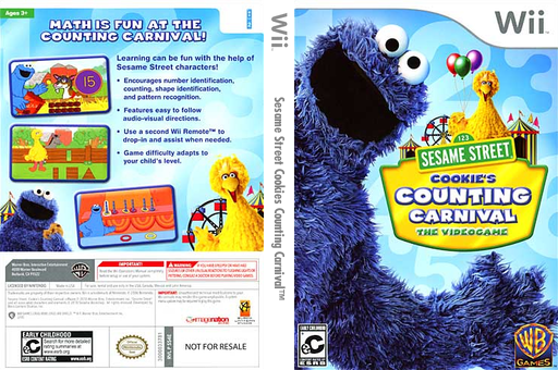 Sesame Street: Cookie's Counting Carnival SS4EWR Sesame Street Cookie39s Counting Carnival