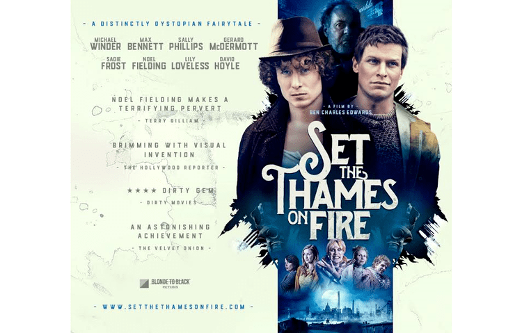 Set the Thames on Fire Watch Noel Fielding Sally Phillips in Set The Thames On Fire