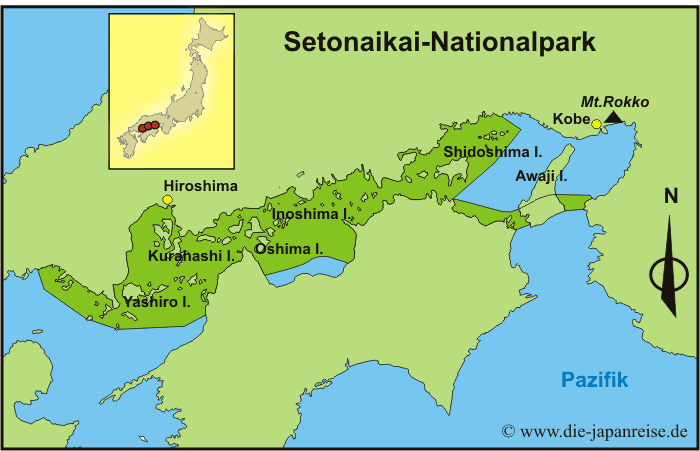 Setonaikai National Park SetonaikaiNationalpark Japans Nationalparks Die Japanreise