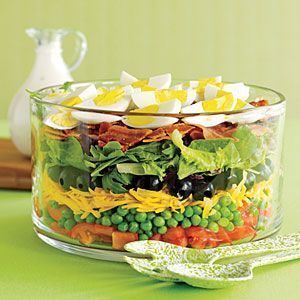 Seven-layer salad 17 Best ideas about 7 Layer Salad on Pinterest Layered salads 7