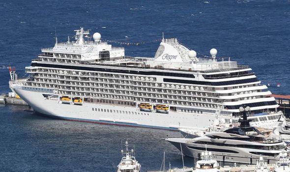 Seven Seas Explorer Princess of Monaco christens 340million Regent Seven Seas Explorer