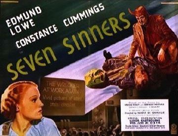 Seven Sinners (1936 film) Seven Sinners 1936 film Wikipedia