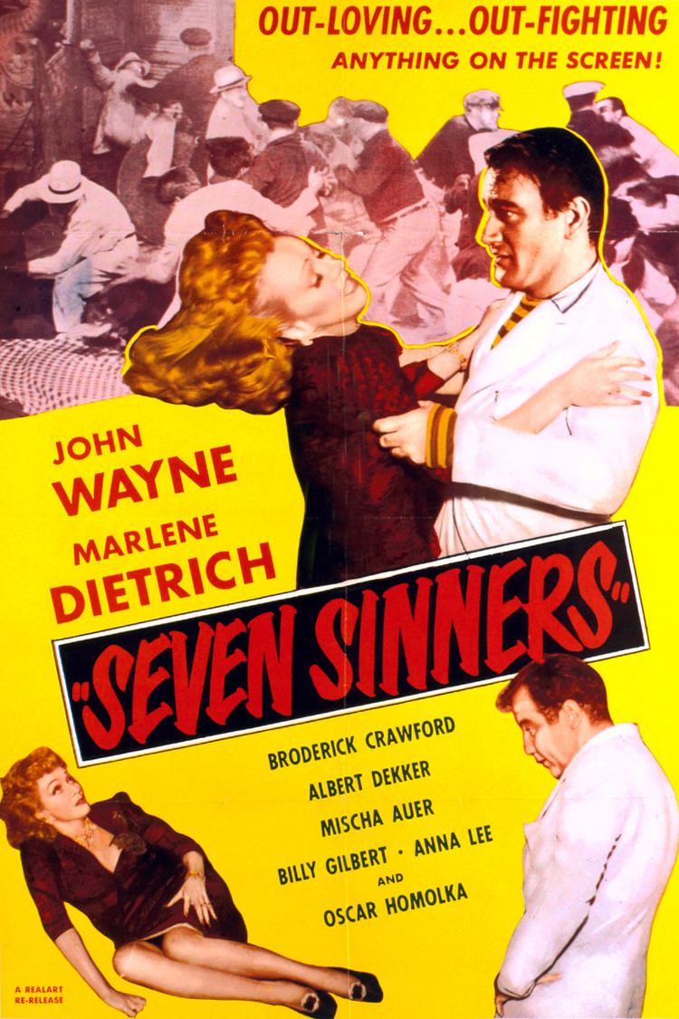Seven Sinners (1940 film) wwwgstaticcomtvthumbmovieposters2299p2299p
