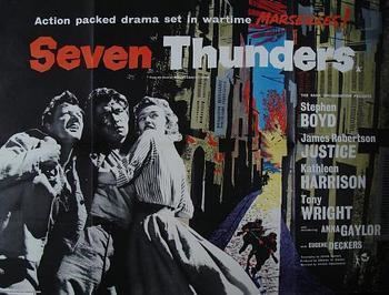 Seven Thunders (film) ORIGINAL SEVEN THUNDERS POSTER