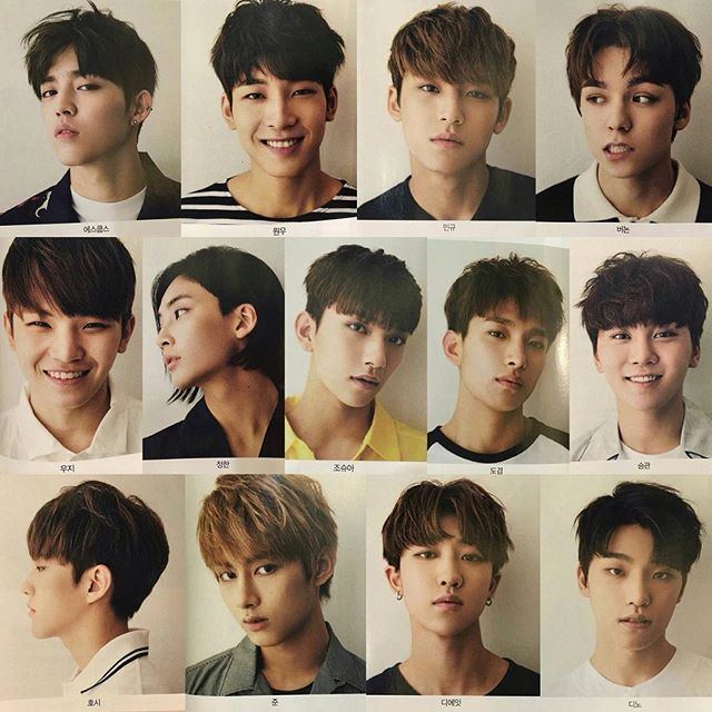 Seventeen (band) Seventeen Picture Click Quiz By Suna17