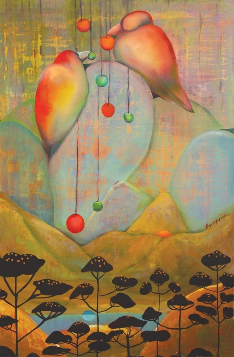 Sevgi Çağal Sevgi aal Tuval zerine yal boya Sanat Galerisi