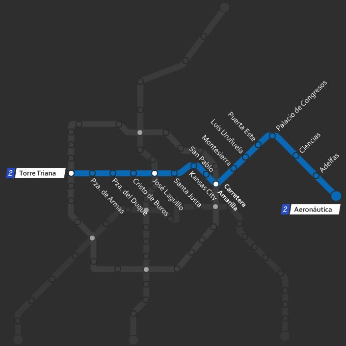 Seville Metro line 2