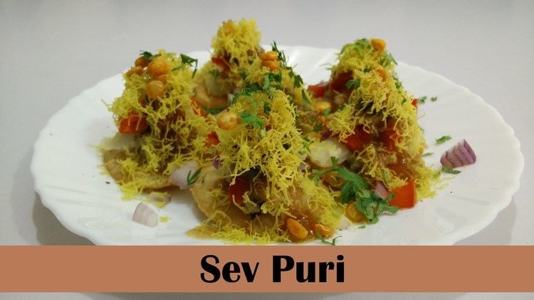 Sevpuri Sev Puri Recipe By Cooking with Smita Mumbai Street Food Chaat