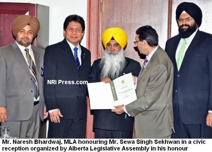 Sewa Singh Sekhwan Punjab News NRI News