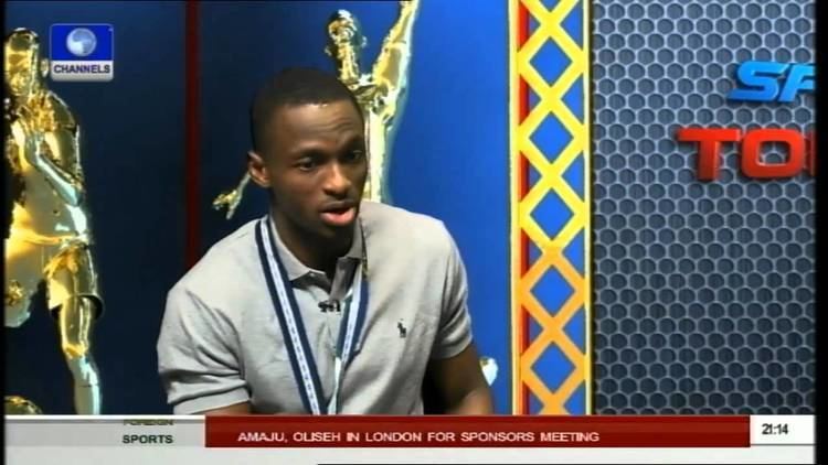Seye Ogunlewe (athlete) Sports Tonight Hosts Nigeria39s Fastest Man Seye Ogunlewe Pt 2 YouTube