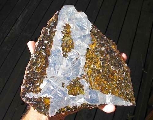 Seymchan (meteorite) SEYMCHAN METEORITE SEYMCHAN PALLASITE