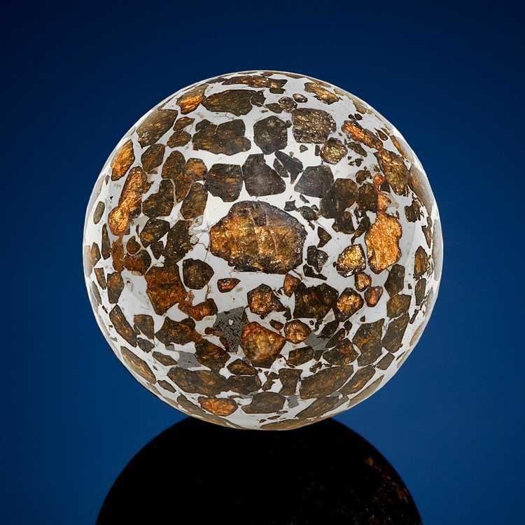 Seymchan (meteorite) A Seymchan Meteorite Sphere DISCOVERED IN RUSSIA 1967 MODERN