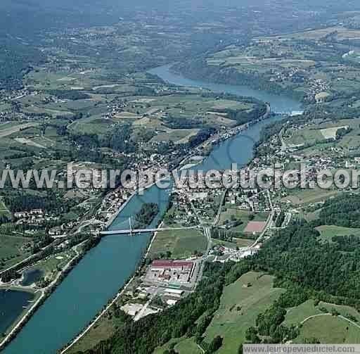 Seyssel, Haute-Savoie wwwleuropevueducielcomphotosaeriennesapercus