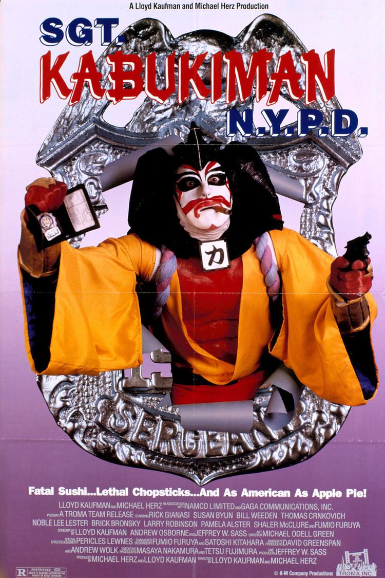 Sgt. Kabukiman N.Y.P.D. wwwgstaticcomtvthumbmovieposters13191p13191