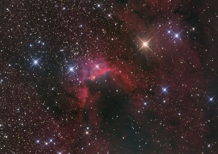 Sh2-155 Sh2155 The Cave Nebula Astrodoc Astrophotography by Ron Brecher