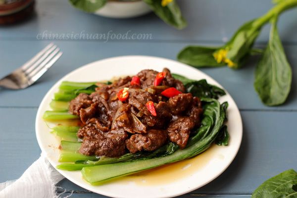 Sha cha beef Beef with Sha Cha Sauce China Sichuan Food