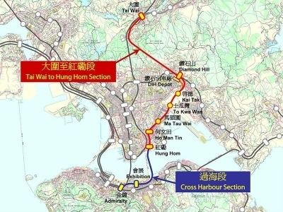 Sha Tin to Central Link MTRC Shatin Central Link SCL Hong Kong Projects Langdon and Seah