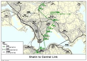 Sha Tin to Central Link Highways Department Shatin to Central Link