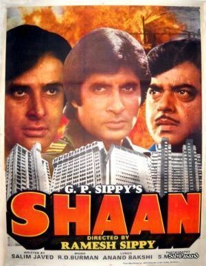 Shaan 1980 Amitabh Bachchan Bollywood Posters Pinterest