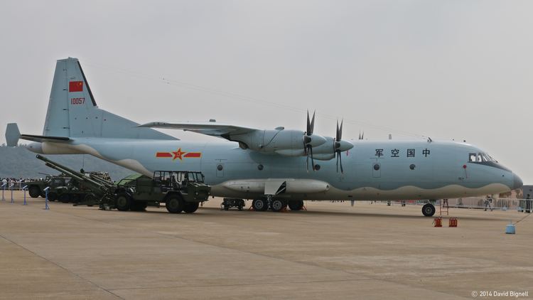 Shaanxi Y-9 Zhuhai 2014 PLA Aircraft and PGMs