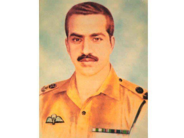 Shabbir Sharif Tribute paid to sacrifices of Major Shabbir Sharif The Express Tribune