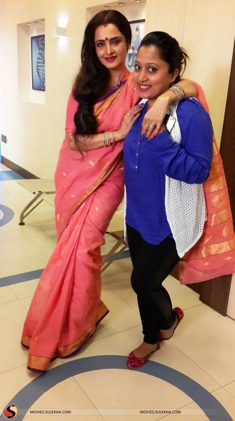 Shabina Khan (choreographer) Page 1 of Rekha with Choreographer Shabina Khan at an Event Rekha