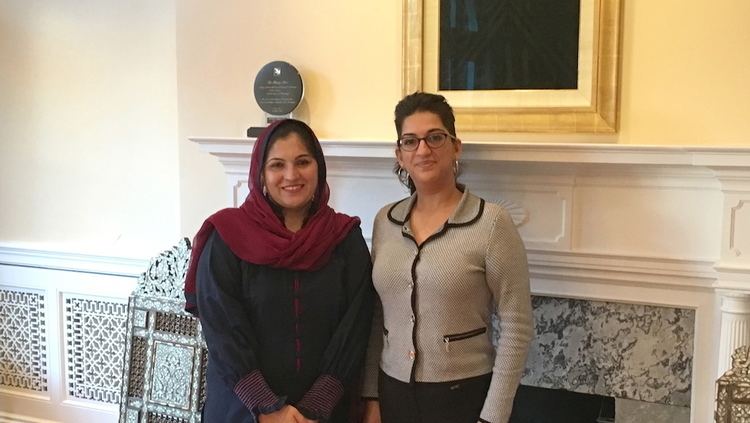 Shad Begum KARAMAH receives Pakistani Activist and NED Fellow Ms Shad Begum