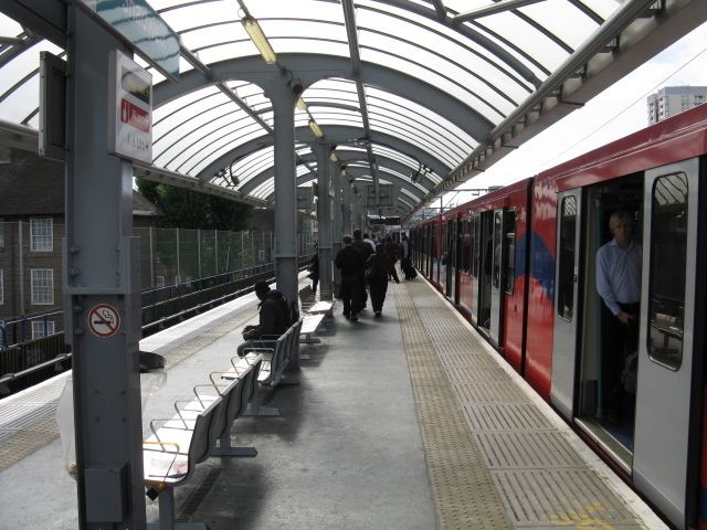 Shadwell DLR station Shadwell DLR Station Peter Whatley Geograph Britain and Ireland