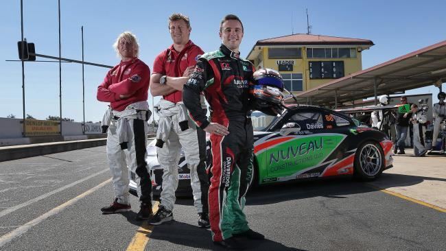 Shae Davies Queensland Reds aid Porsche Carrera Cup driver Shae Davies in his