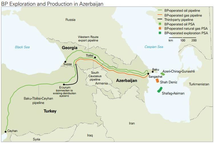 Shah Deniz gas field Azerbaijan extends Shah Deniz gas deal to 2036