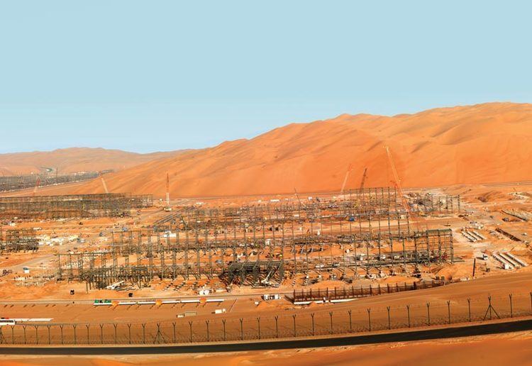 Shah gas field Production at UAE39s Shah gas field to be ramped up