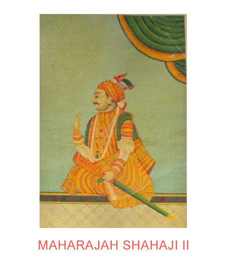 Shahaji Maharajah Shahaji II Maratha Rulers of Thanjavur