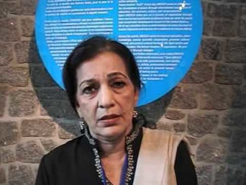 Shahnaz Wazir Ali UNESCO PARIS MRSShahnaz Wazir Ali AZAD DUNYA REPORT YouTube